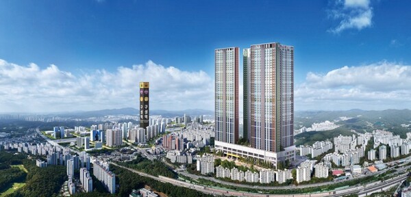 구성역 플랫폼시온시티47 조감도 [제공-시온시티플랜㈜